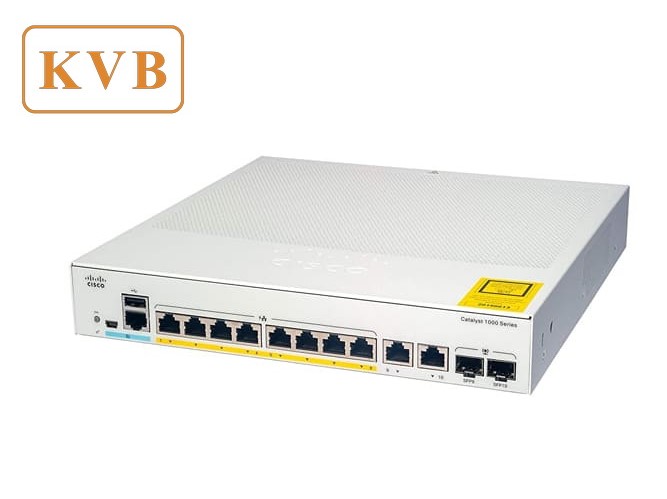 Switch “Cisco” Catalyst 1000 Series 8G PoE+/2SFP