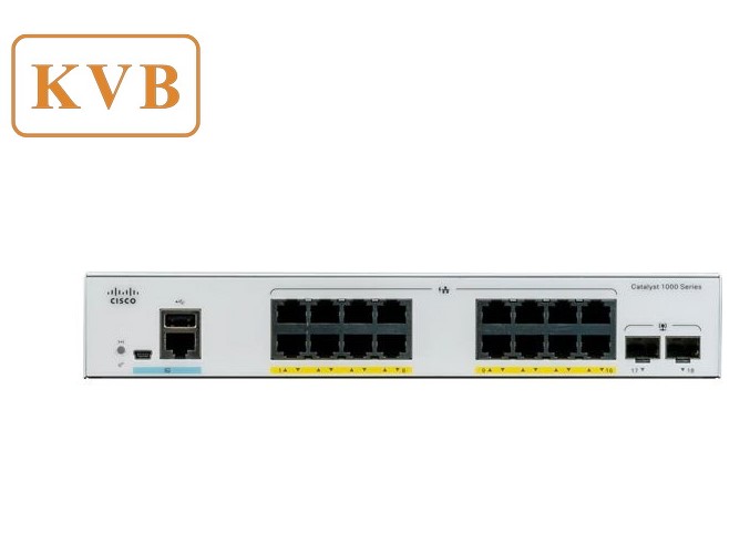 Catalyst 1000 16port GE, 2x1G SFP